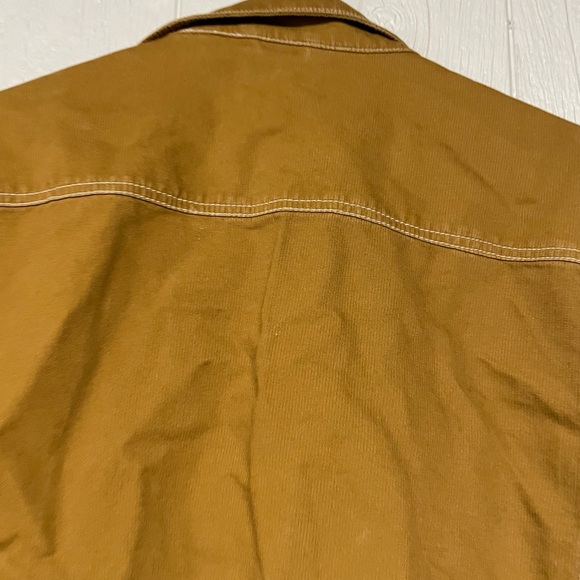 Red head ranch, low profile corduroy jacket.  Dark khaki color. 2XLT - Picture 3 of 8